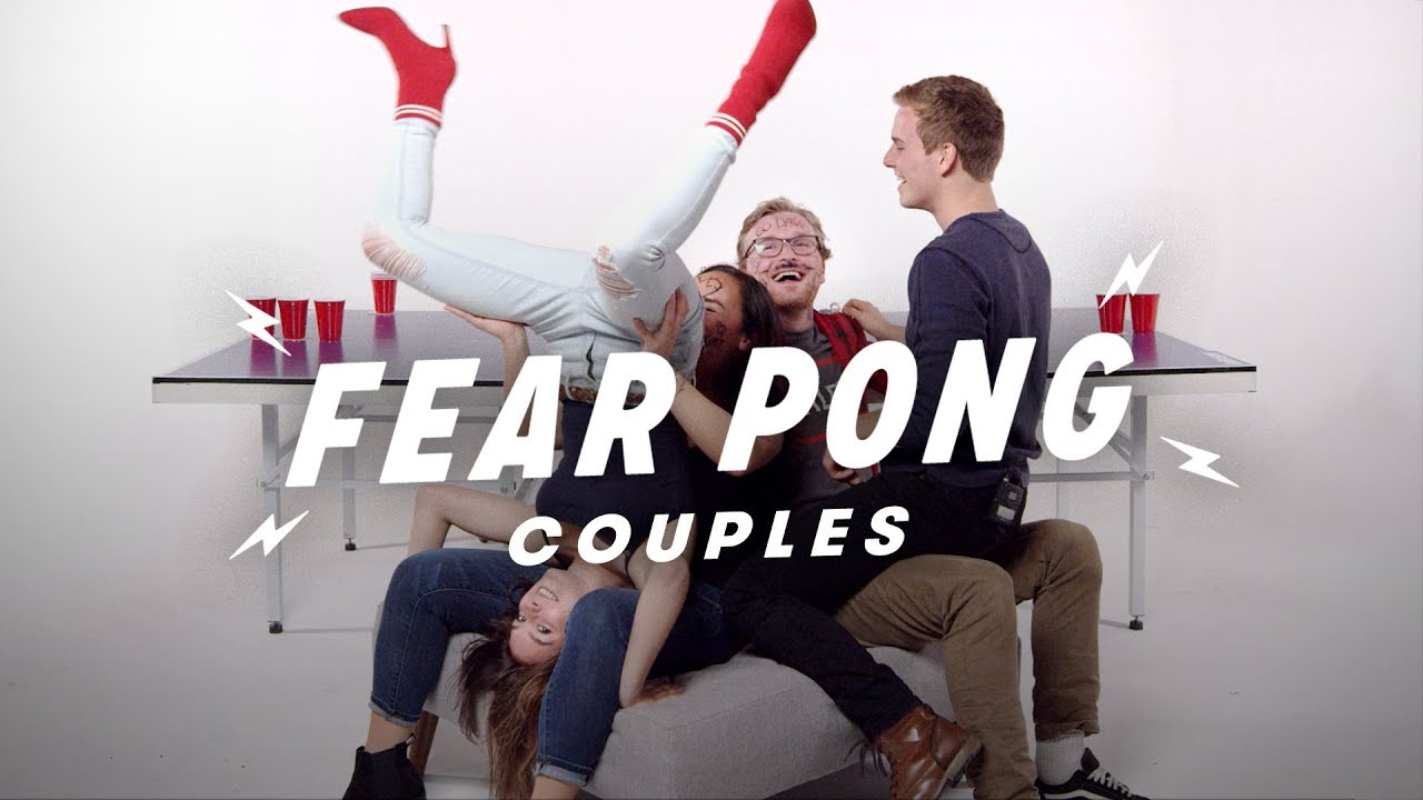 Couples Play Fear Pong (Analisa & Aaron vs. Ian & Makaela) | Fear Pong | Cut