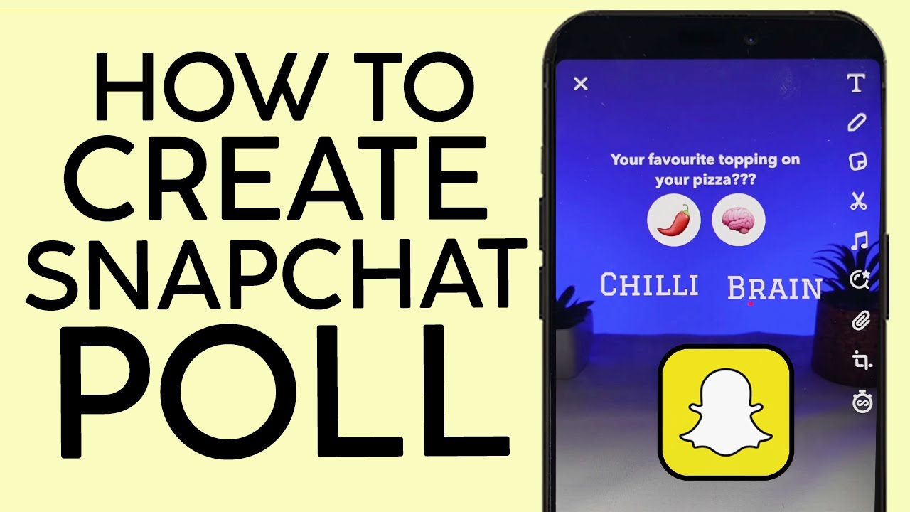 How to Create Poll on Snapchat | Poll Sticker (2023)