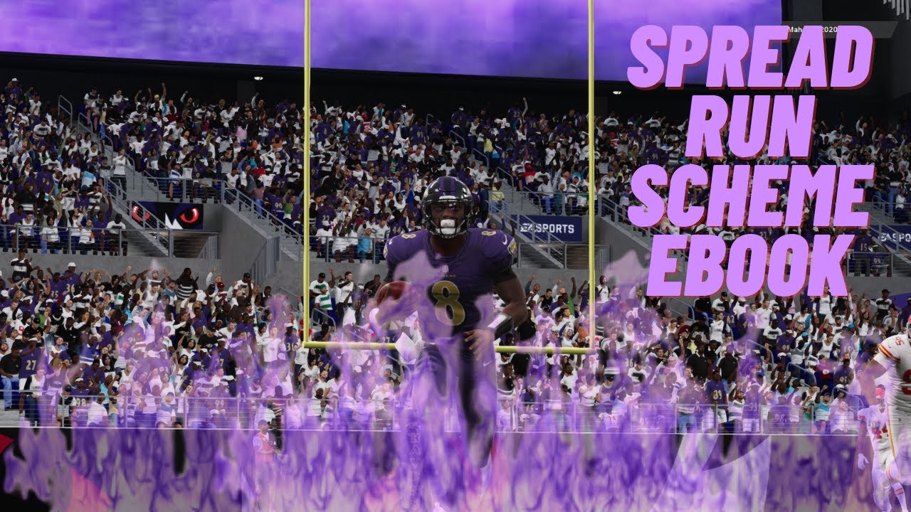 Spread Playbook Run Scheme | Best Playbook In Madden 21 | Unstoppable Glitchy Play and Formation