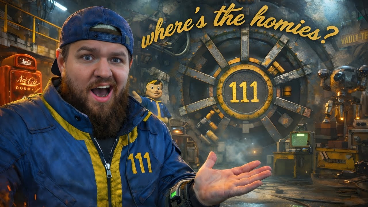 My FIRST Time in Fallout 4… What Is Vault 111?!