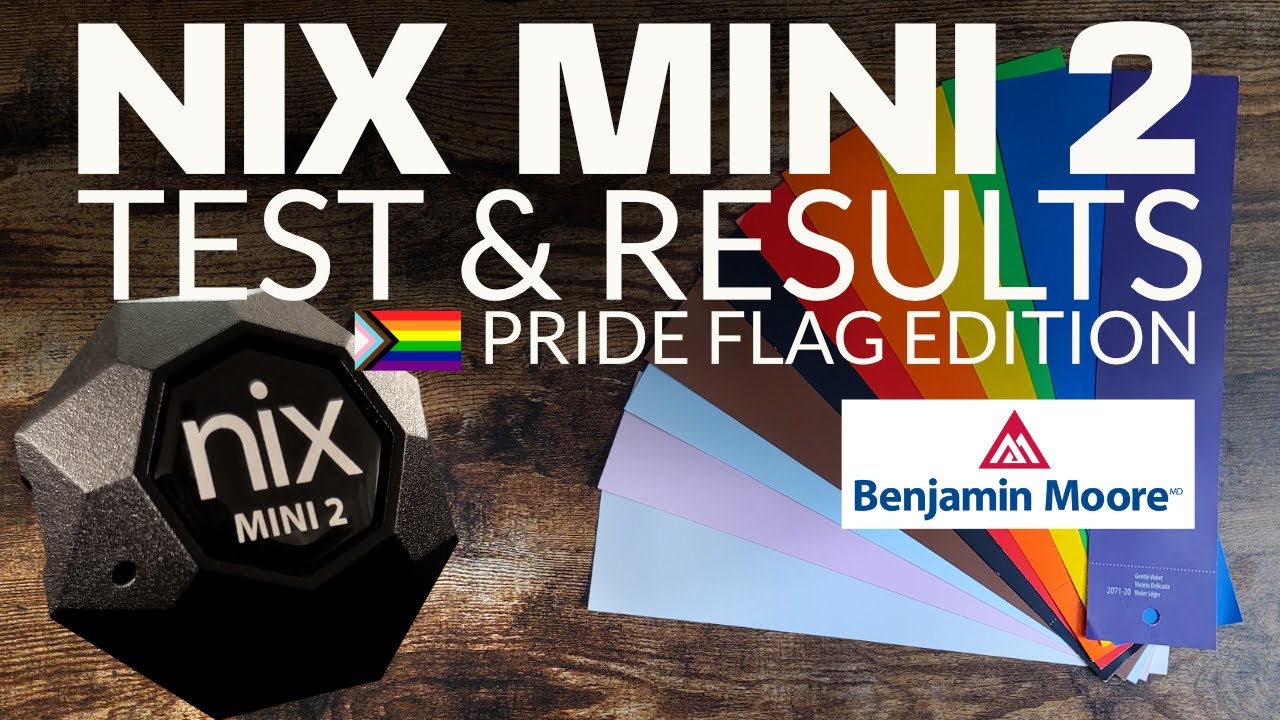 Тест и обзор цветного сенсора Nix Mini 2 — PRIDE EDITION — стоит ли оно того?