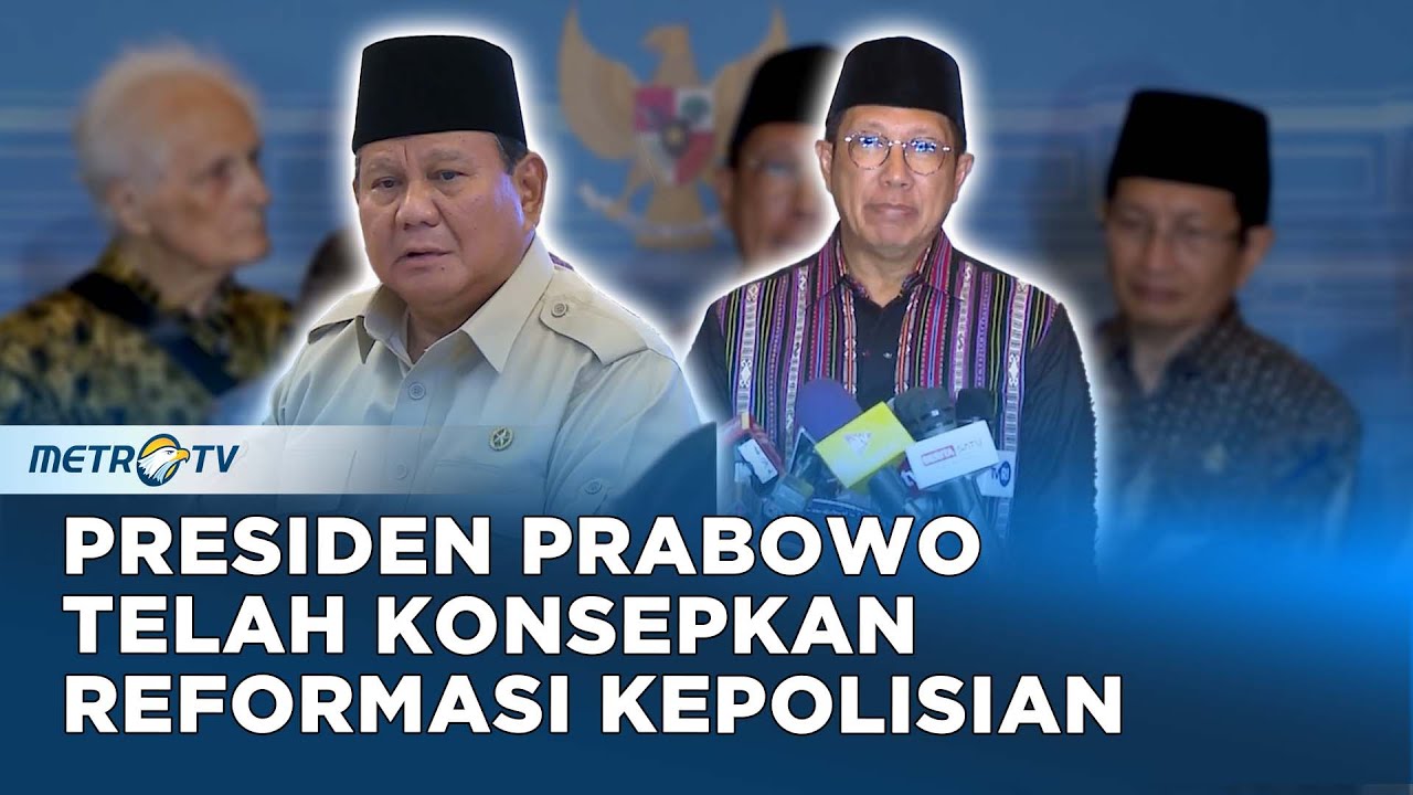 GAYUNG BERSAMBUT,  Prabowo Telah SIAPKAN Konsepkan Reformasi Kepolisian