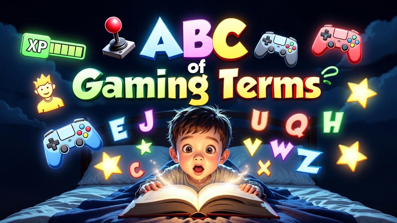 ABC of Gaming Terms 🎮 | Learn Gaming A to Z for Kids
