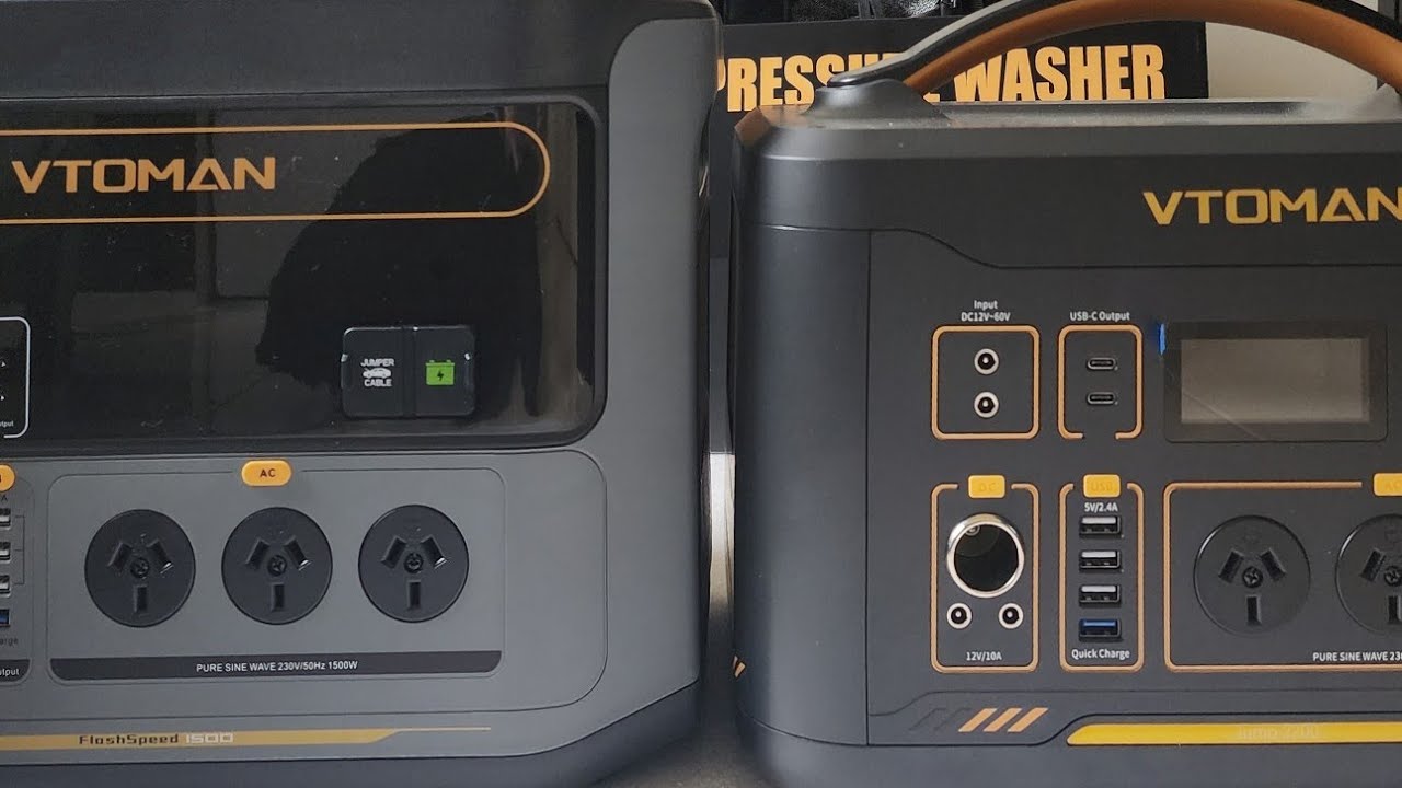 vtoman  flashspeed 1500  unbox  comparison size and weight with vtoman 2200