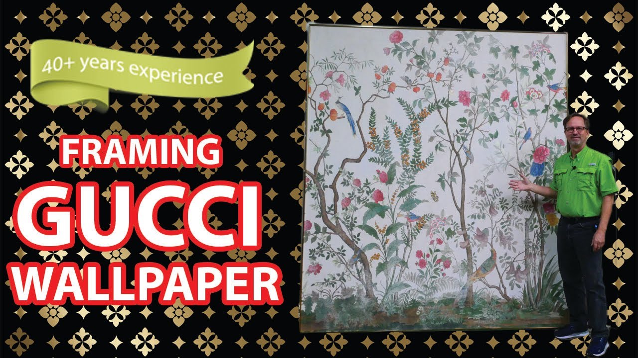 Framing Gucci Wallpaper Mural