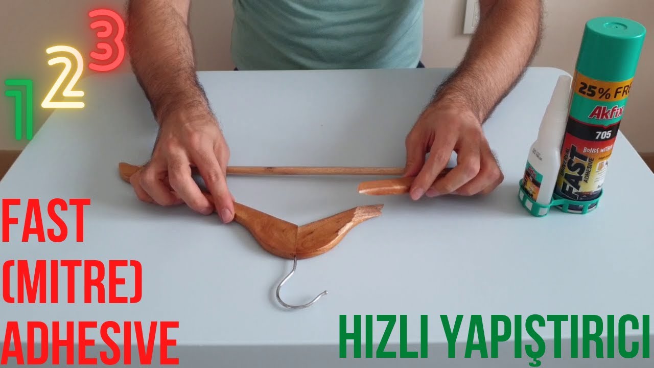 Akfix 705 ile Hızlı Yapıştırıcı hakkında her şey. Altyazılı. With subtitles.