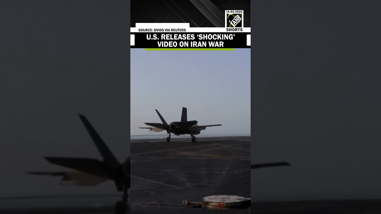 Massive! U.S. releases shocking video on Iran war, shows flight operations on USS Abraham Lincoln