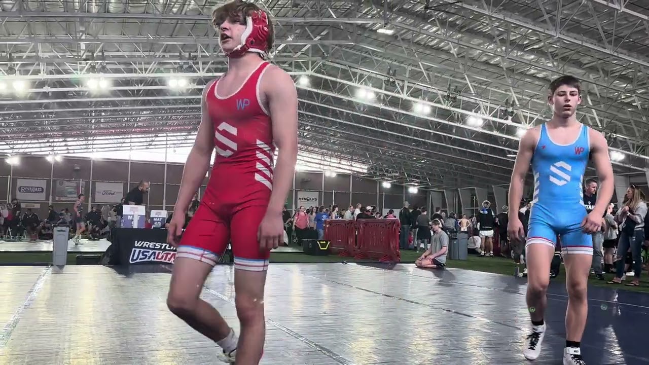 4/20/24 Utah Freestyle State - Sanderson WC- Bountiful, UT- Seth Grow- Won 16-15