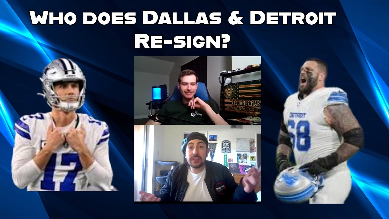 Lion Taylor Decker Requests Release || Cowboys Pay Aubrey OR Move On? || URFA & Draft Talk || TTF