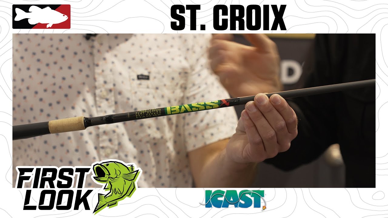St. Croix Bass X Casting and Spinning Rods with Dan Johnston | First Look 2021