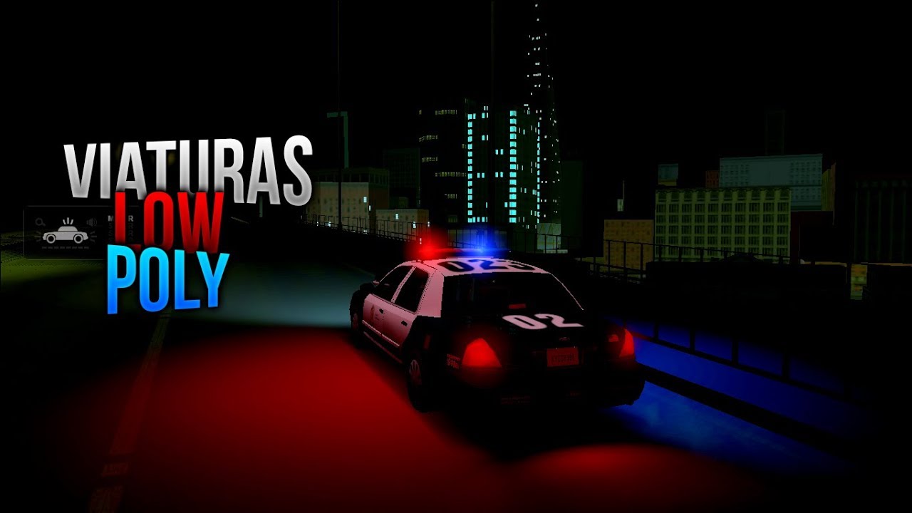 PACK DE VIATURAS LAPD - LOWPOLY GTA SA