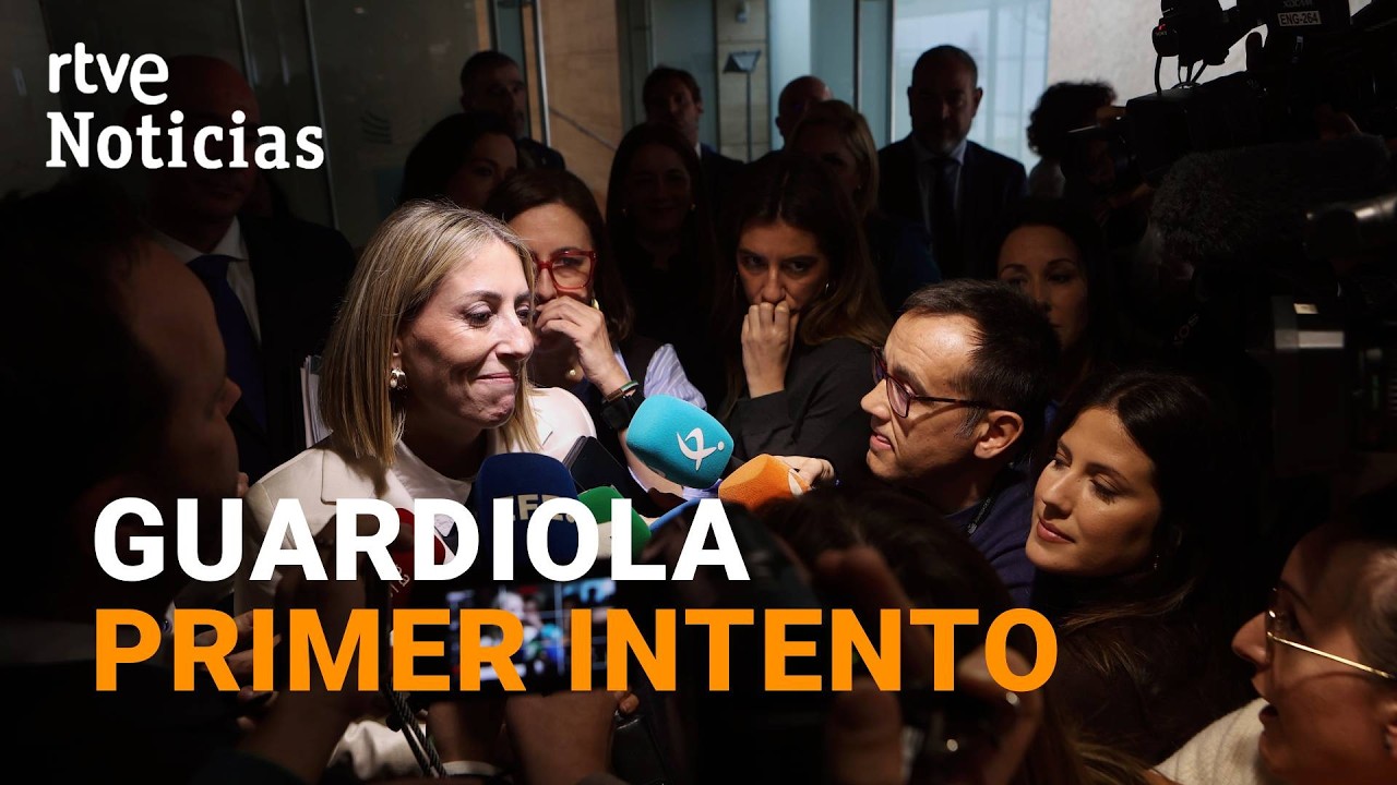MARIA GUARDIOLA no logra ser investida PRESIDENTA DE EXTREMADURA en el PRIMER DEBATE | RTVE Noticias