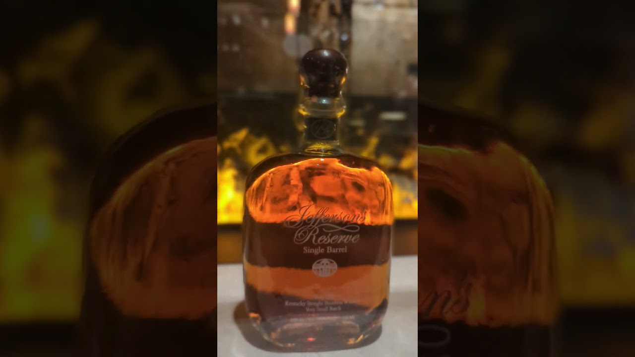 Jefferson's Reserve Single Barrel #bourbon  #whisky