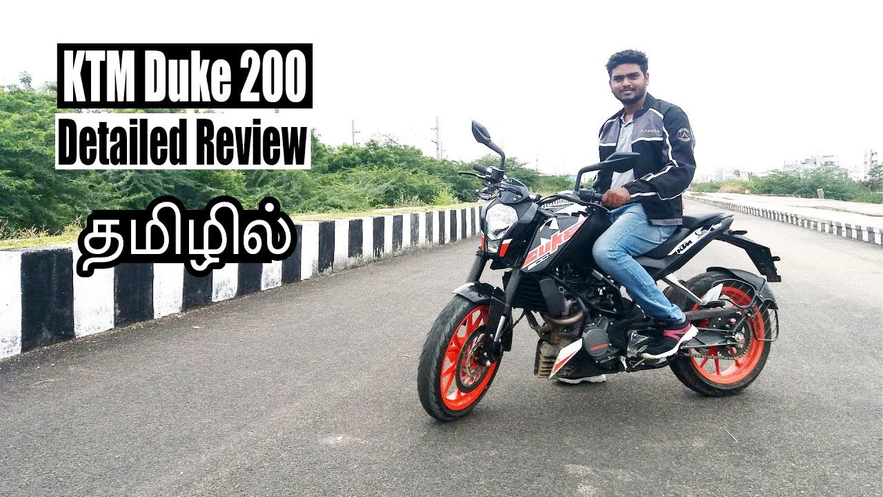 2019 KTM Duke 200 ABS Complete Review in Tamil | Riding and handling | B4Choose