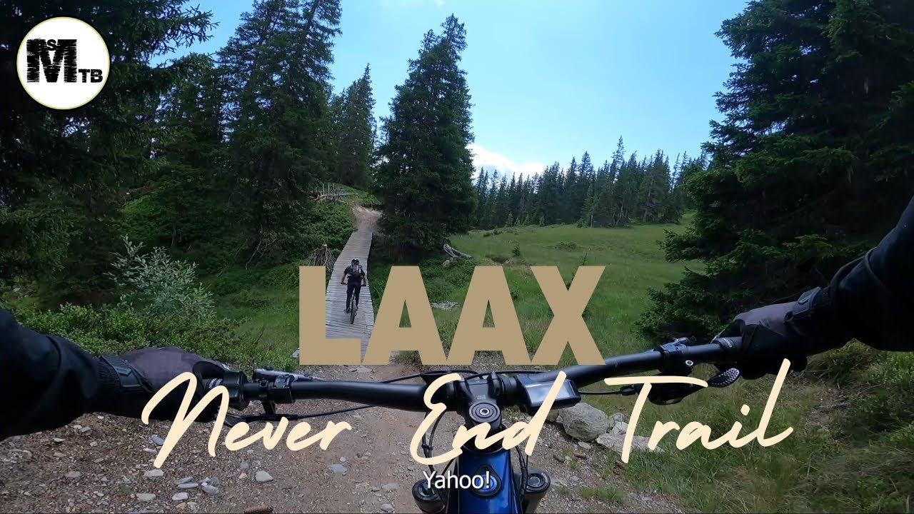 Mountainbike: Nonstop den Never End Trail in Laax!