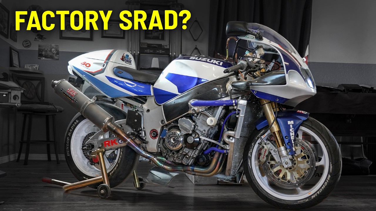 98 Suzuki GSX-R 750 SRAD with Factory Parts | Deep Dive