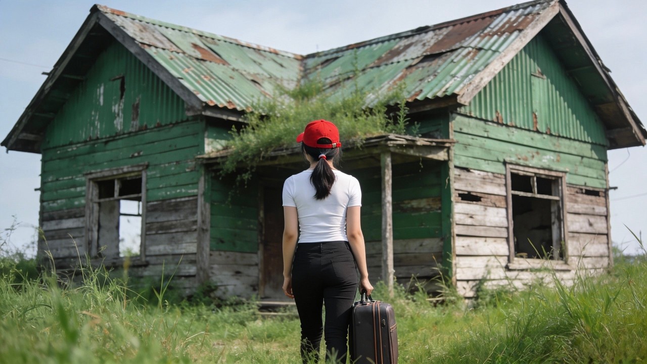 The female CEO left the city for the forest and REVIVED an abandoned house in 201 days.