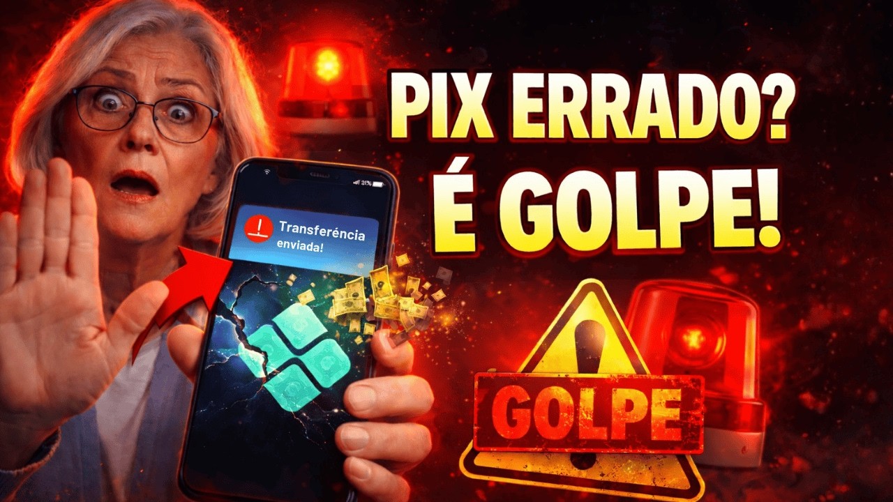 Pix Errado? É GOLPE! Aprenda e NÃO Caia!