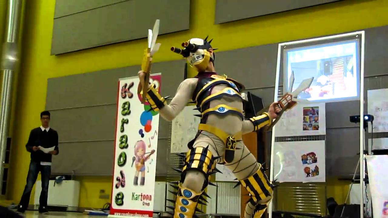 Esibizione Voldo - Mestre comix 2010