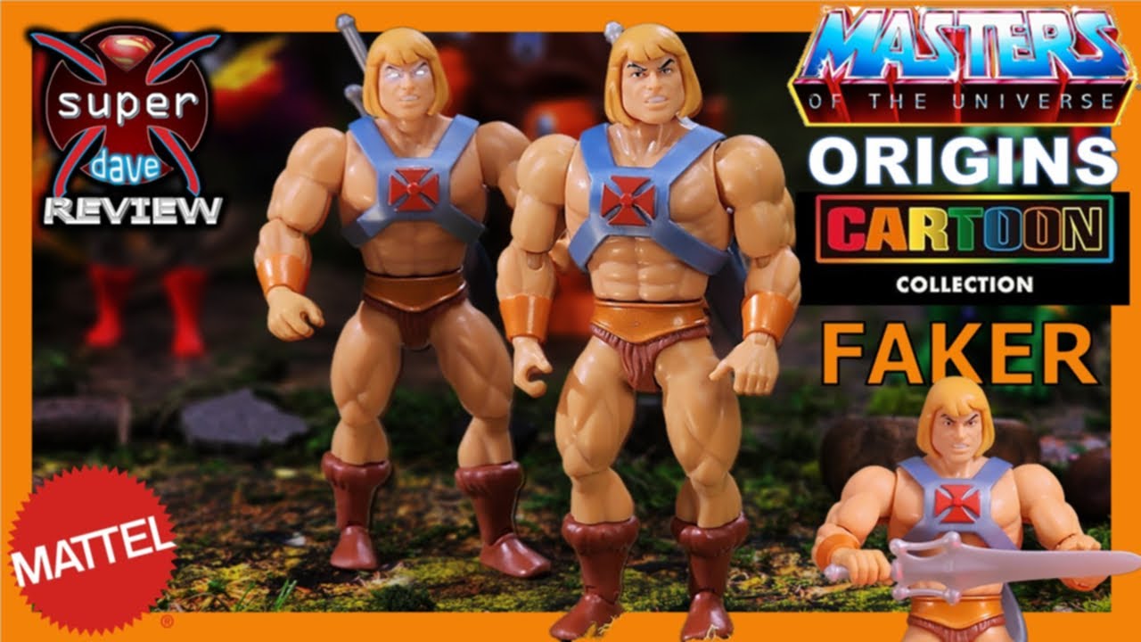 Cartoon Collection Faker He-Man From Mattel Motu Origins Review
