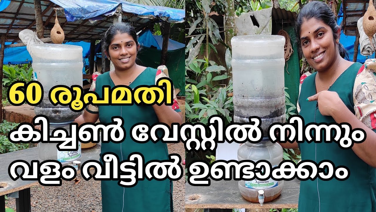 അടുക്കള മാലിന്യത്തിൽ നിന്നും എങ്ങനെ വളം ഉണ്ടാക്കാം |kitchen waste composting idea in malayalam