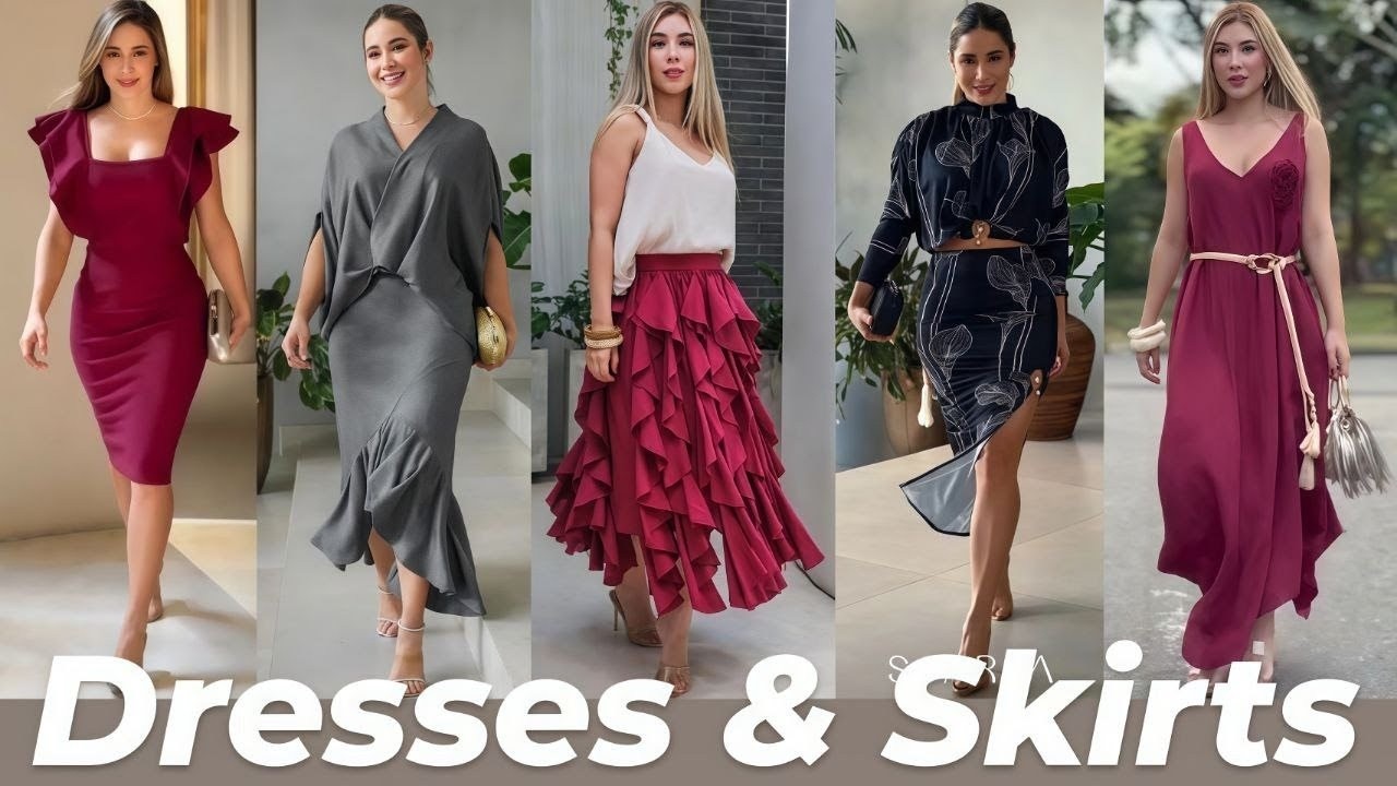 Гламурные платья и юбки Scarsa | Модная коллекция | Тренды 2026 года