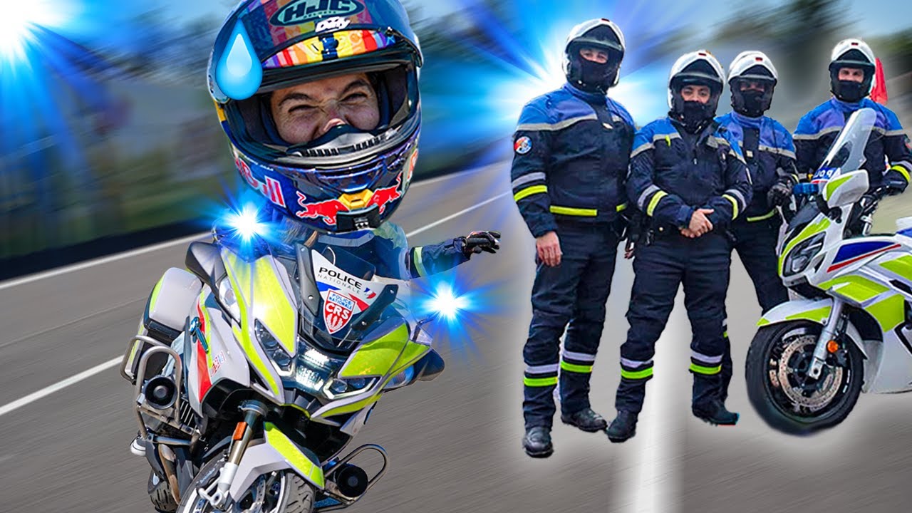 J'INFILTRE la Police CRS à moto : arrestations et pilotage !