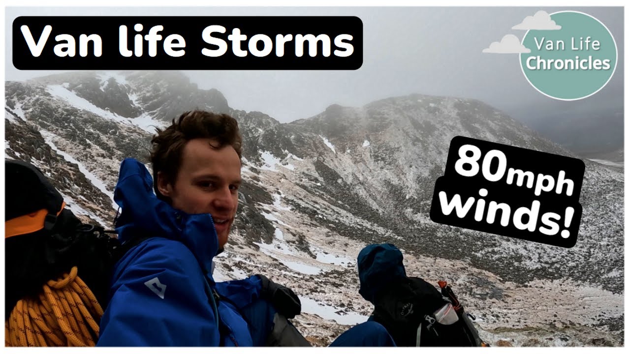 Dodging Storms (Mostly) - A Wet & Windy Week | Winter Van Life Chronicles  | 5 |