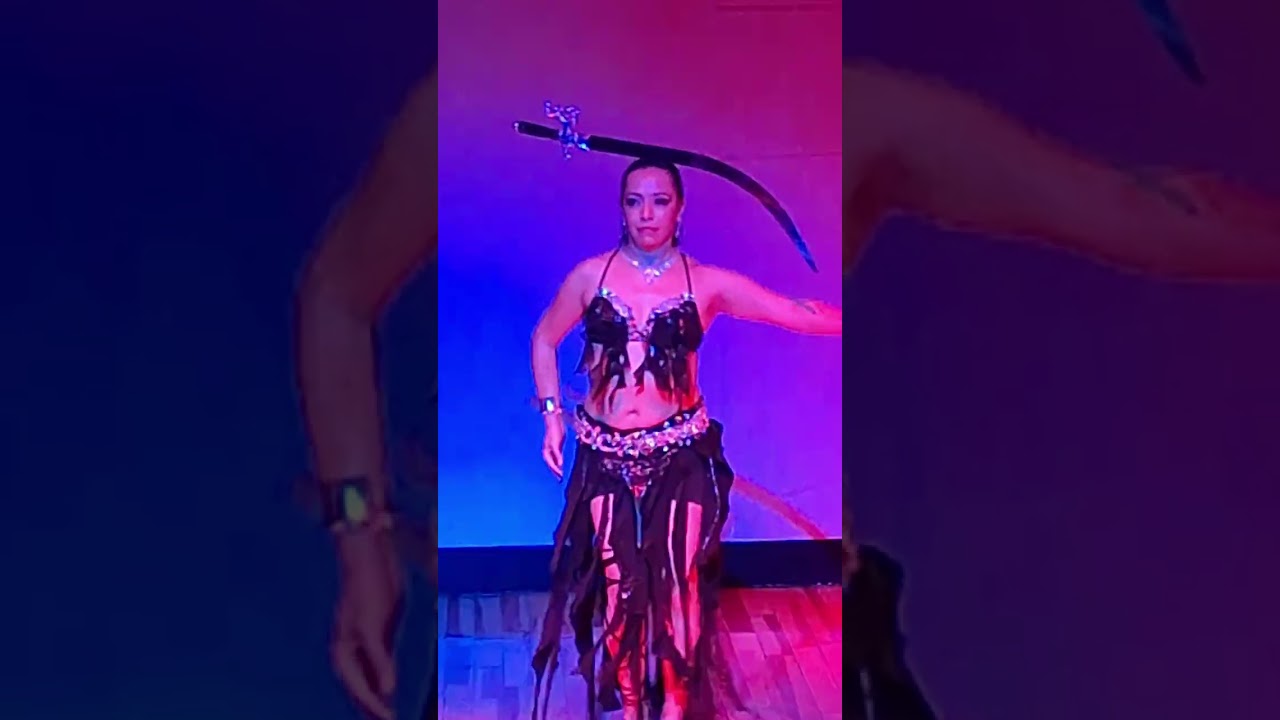 AZUR Melih Kibar - Mesaj / Sword Bellydance #danzaarabeconsable #danzaarabesable #danzaarabe #dancer