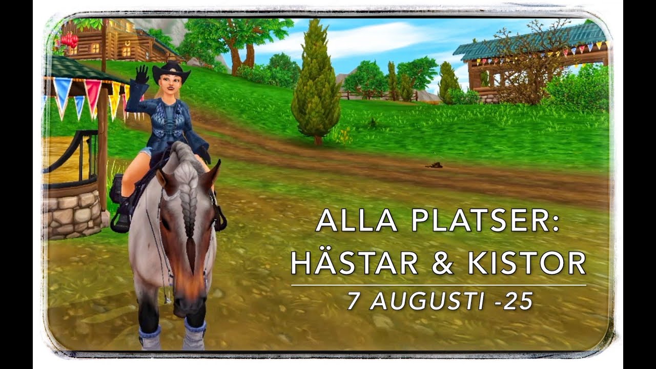 ALLA PLATSER: hästar & kistor (torsdag 7/8) - CAMP WESTERN // Star stable