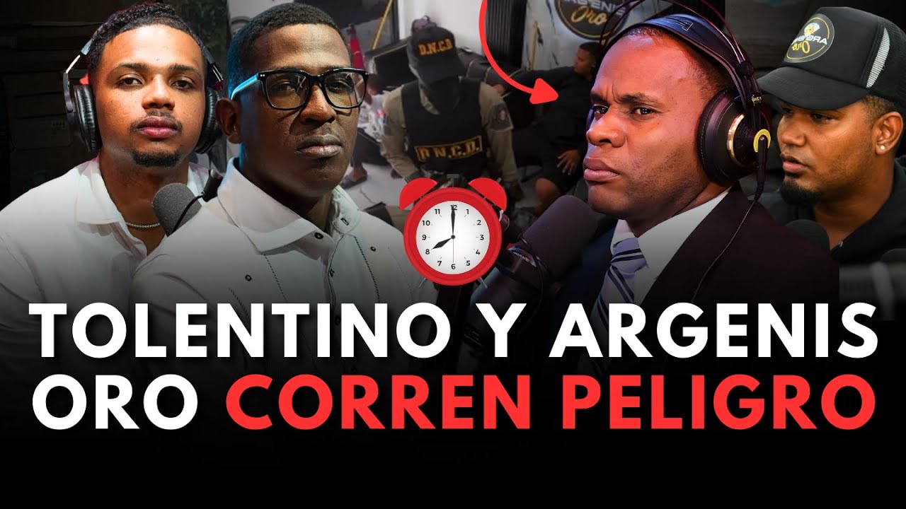 ¡ALERTA! TOLENTINO Y ARGENIS ORO CORREN PELIGRO (LA POLICIA PROTEGE A LA TEMIDA BANDA)