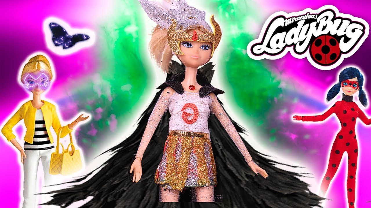 CHLOE es AKUMATIZADA 🐞 LADYBUG y CAT NOIR 🐾 se enfrentan VS LADY GLITTER - Juguetes Fantásticos