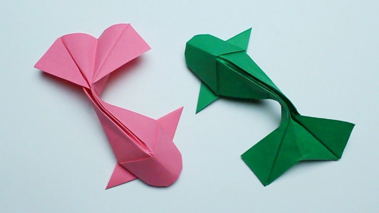Comment faire du poisson à partir de papier