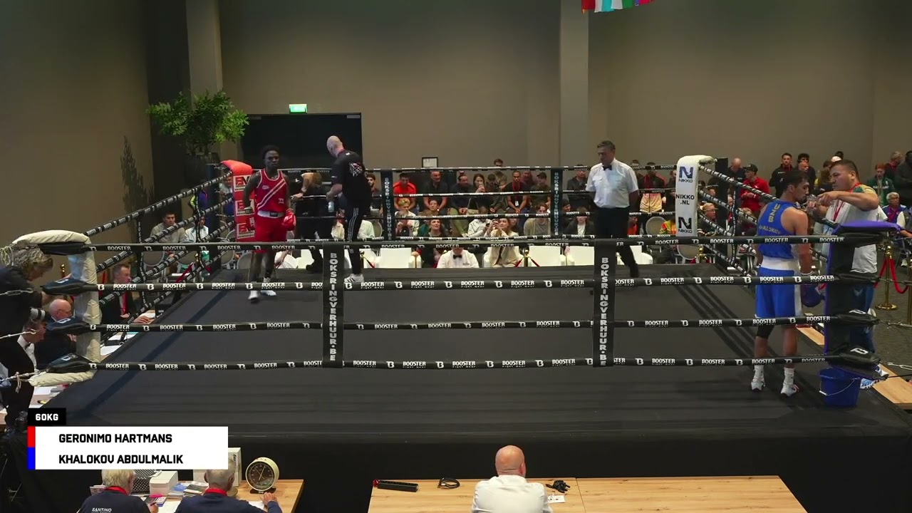 Abdumalik Khalokov (UZB) vs. Geronimo Hartmans (NED) Eindhoven Box Cup 2025 (60kg)