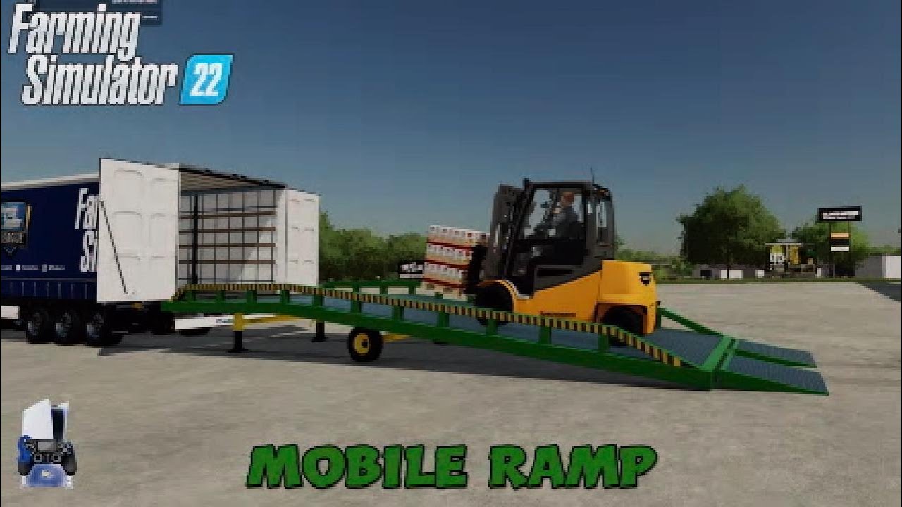 FS22  New Mod (console): Mobile Ramp | Mods in the spots # 320