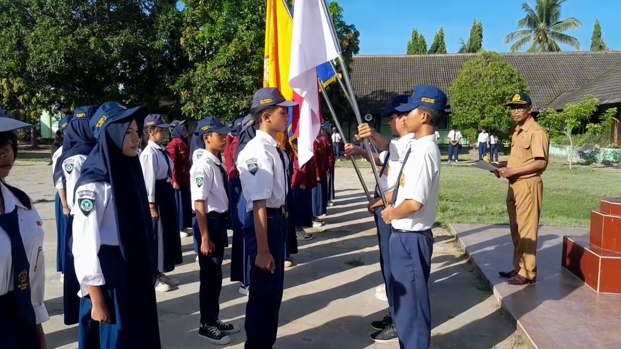 Pelantikan Pengurus  OSIS SMP Negeri 3 Tanjung Periode 2025-2026
