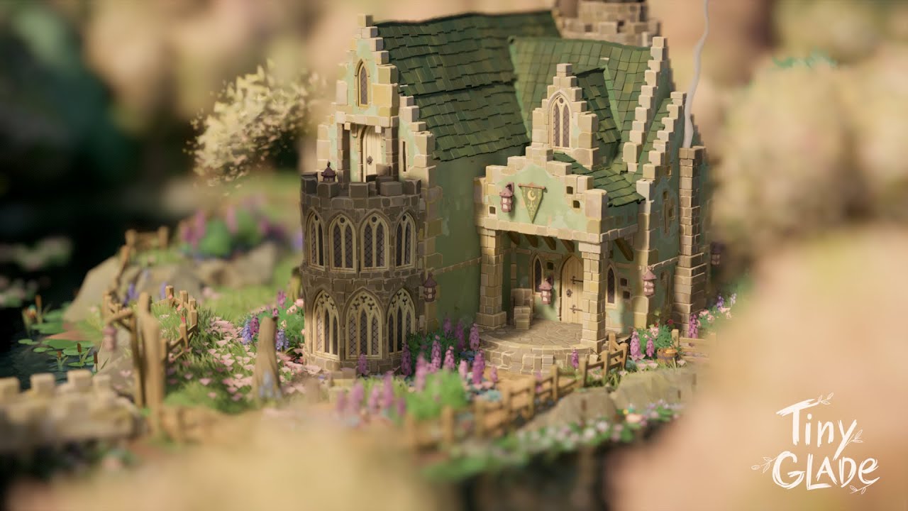 Coppercreek Cottage | Cozy Fairy Cottage Speed-Build | Tiny Glade