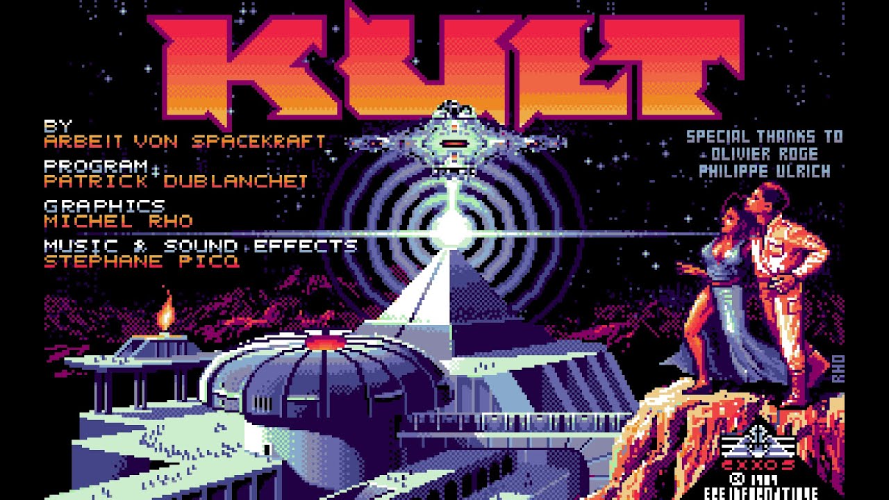KULT The Temple of Flying Saucers (Amiga) Longplay / Walkthrough