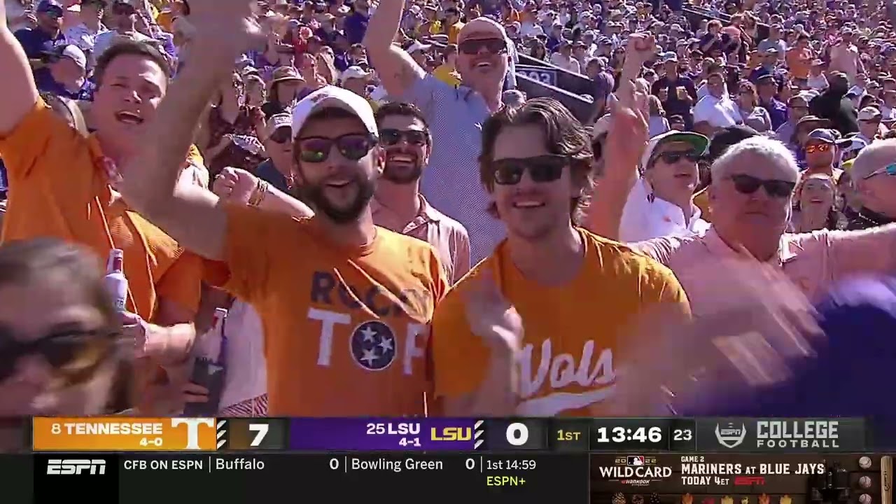 2022 #8 Tennessee vs LSU (full game HD)