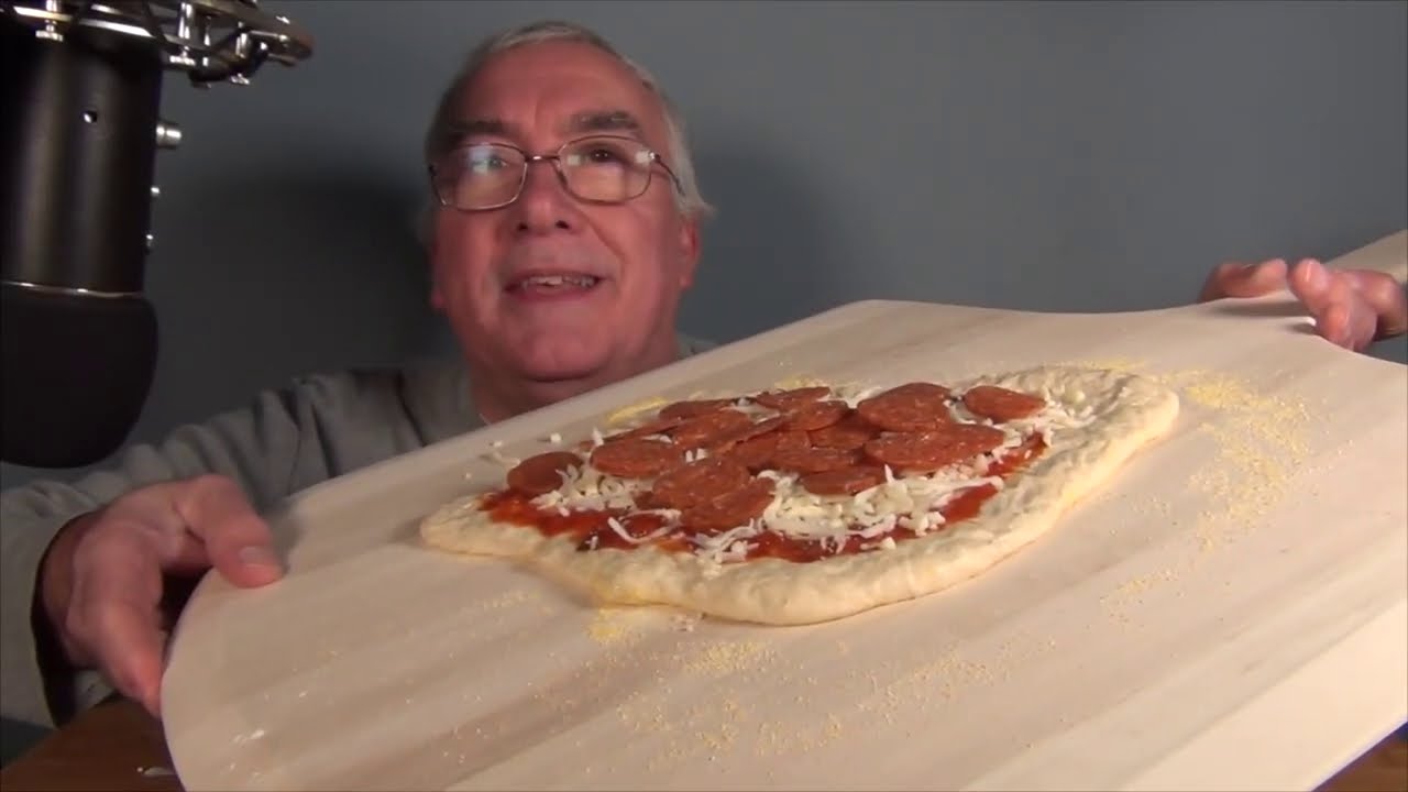 ASMR Eating Home Made Pizza