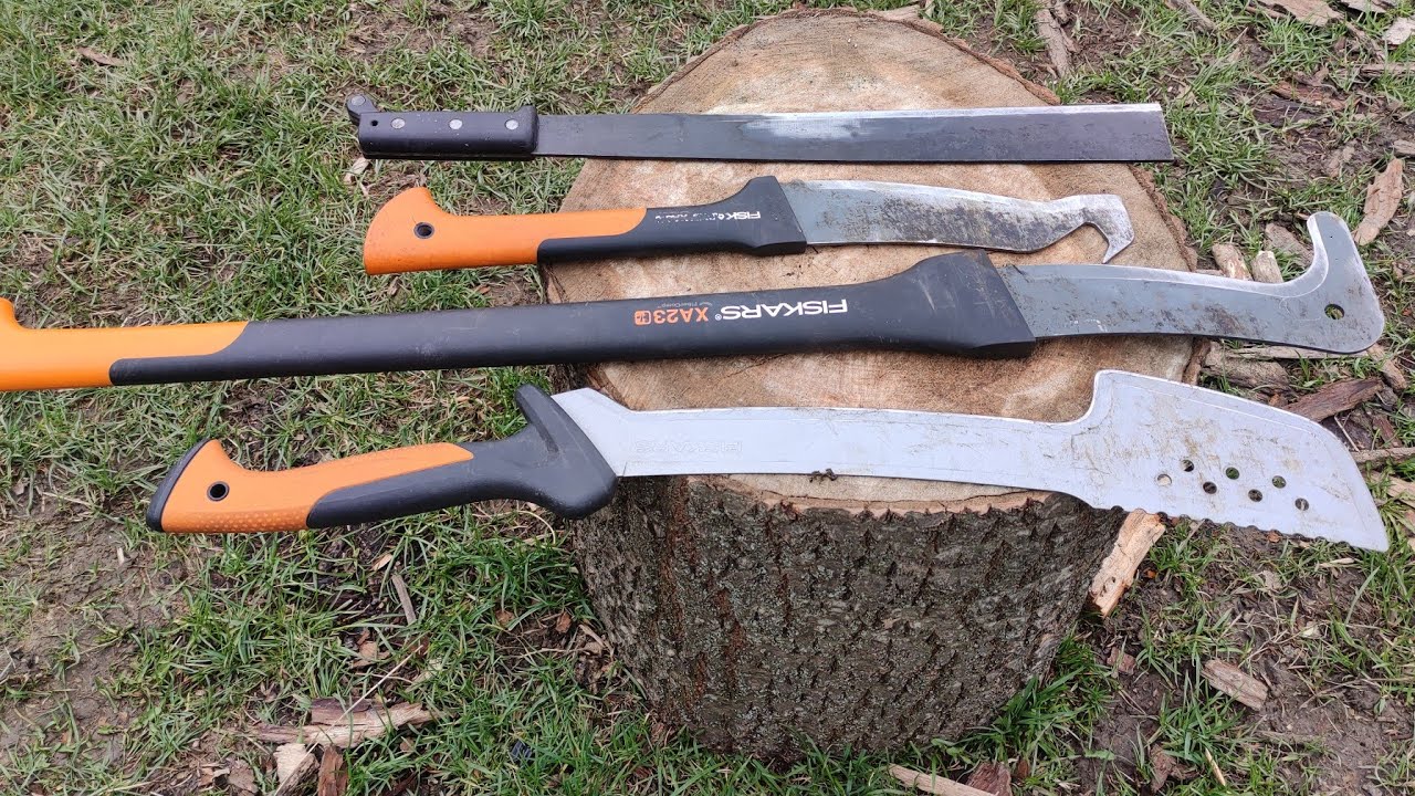 #46 Maczety Fiskars ( Siekieromaczeta, Billhook), duże wady o których trzeba wiedzieć przed zakupem.