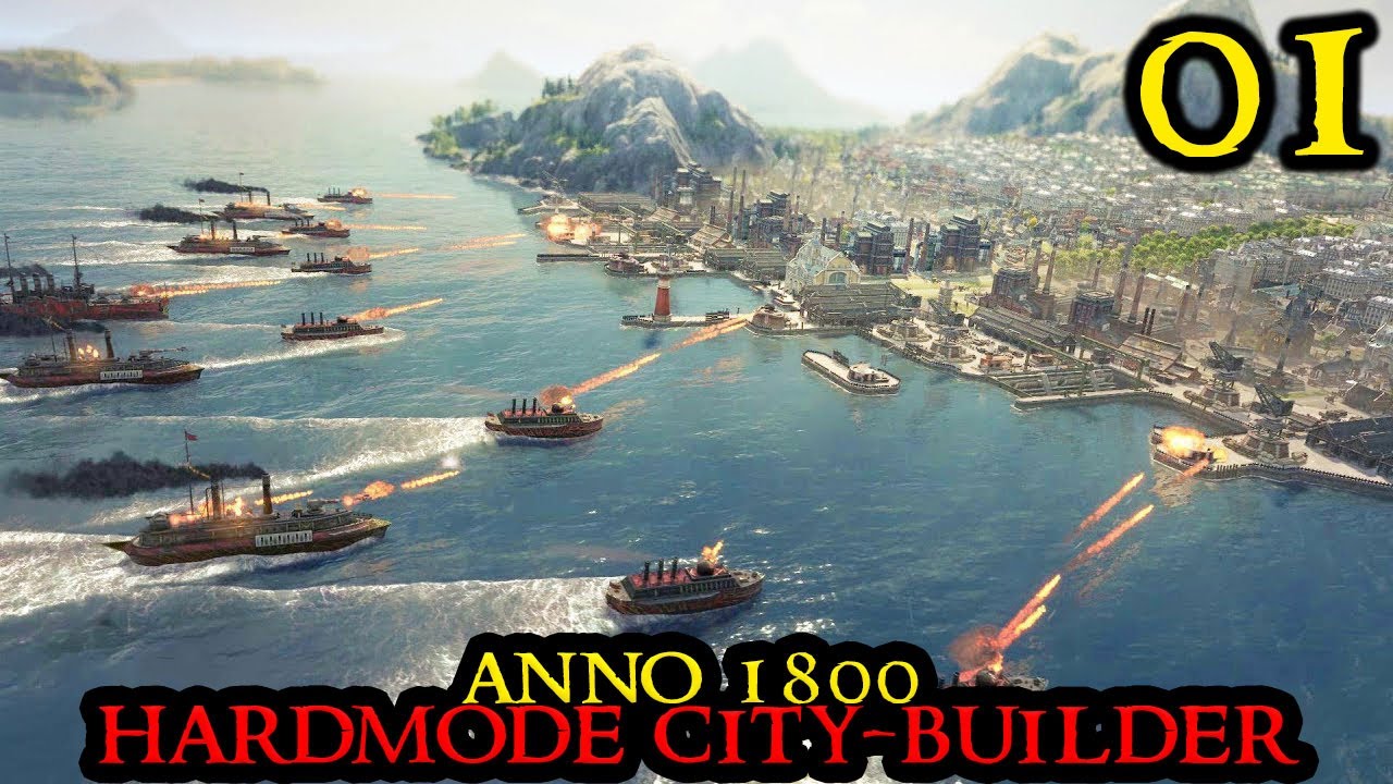 Anno 1800 HARDMODE - The PERFECT Start || ULTRA Hard AI & Pirates - Modded & Big City || Part 01