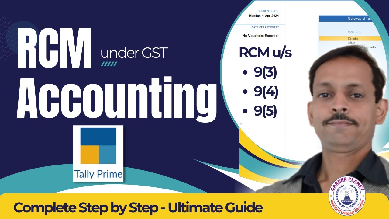 Master GST RCM Accounting in Tally Prime | Simplify Reverse Charge Mechanism 💼📊