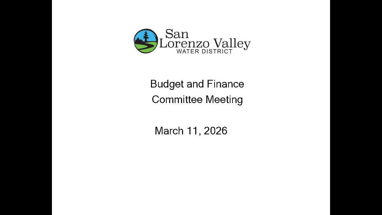 Budget & Finance Committee Meeting