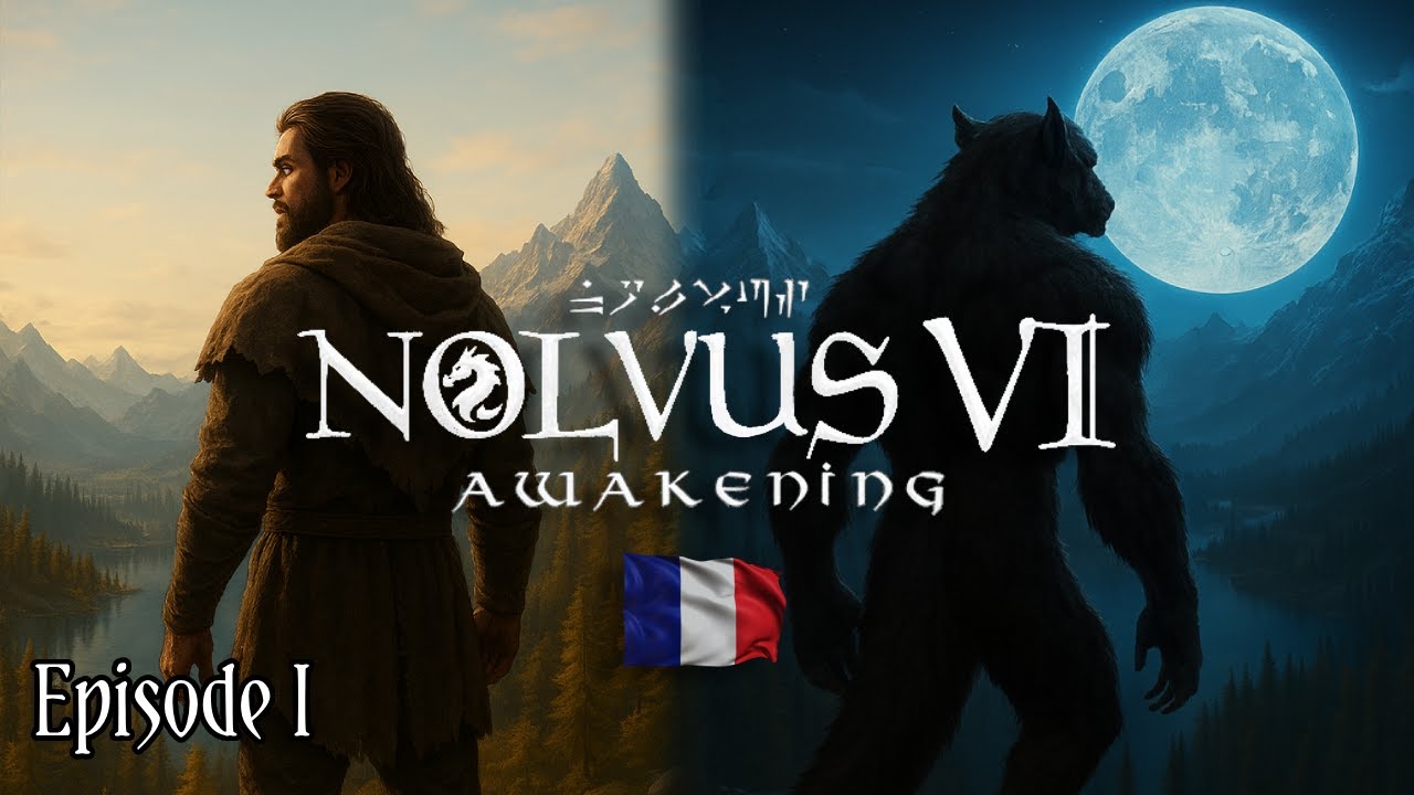 Fenrik Halvulfr débarque à Bordeciel 🐺 #1 (SKYRIM - MODPACK NOLVUS V6 FR 🔵⚪🔴)