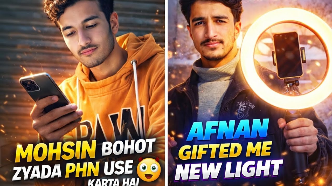 Afnan gifted me new light 💡