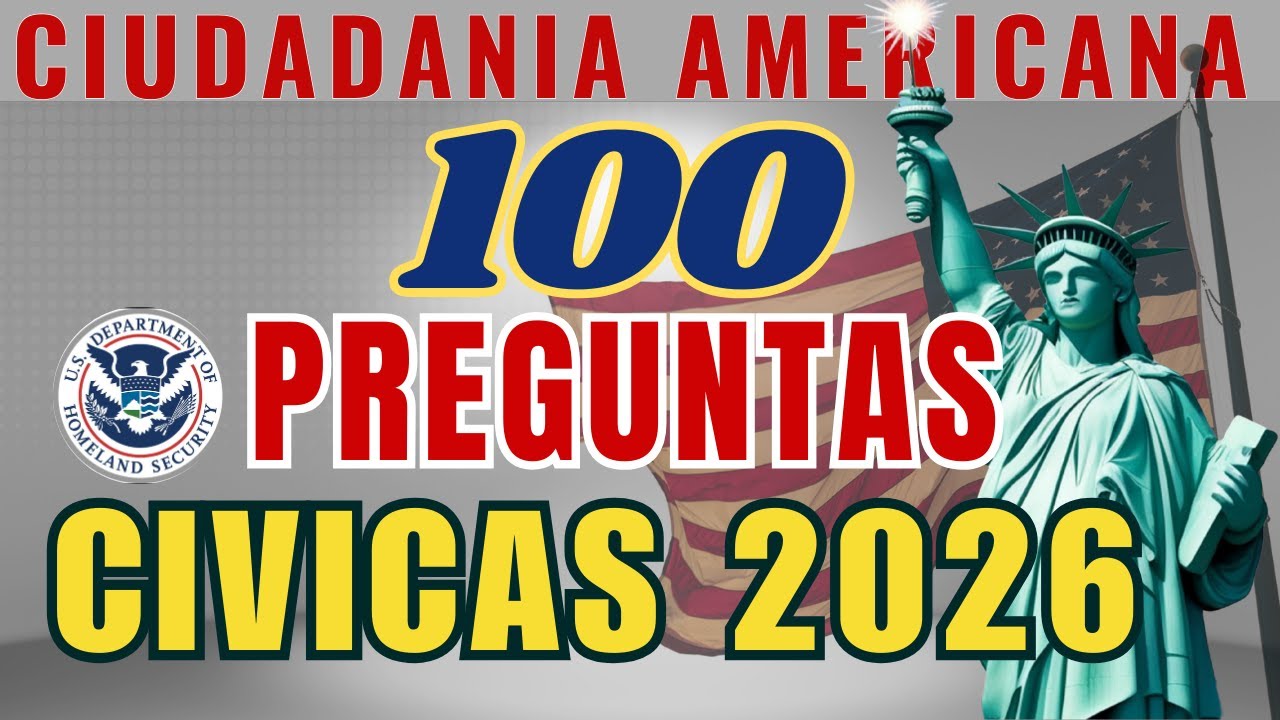 100 preguntas cívicas 2026 #ciudadanía #ciudadanía2026 #ciudadaniaamericana  #examendeciudadania