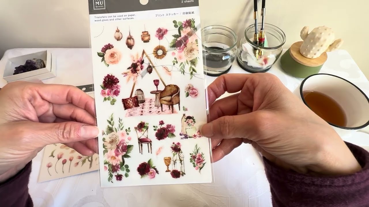 Unboxing from Yoseka and Bloom paper studio 😊