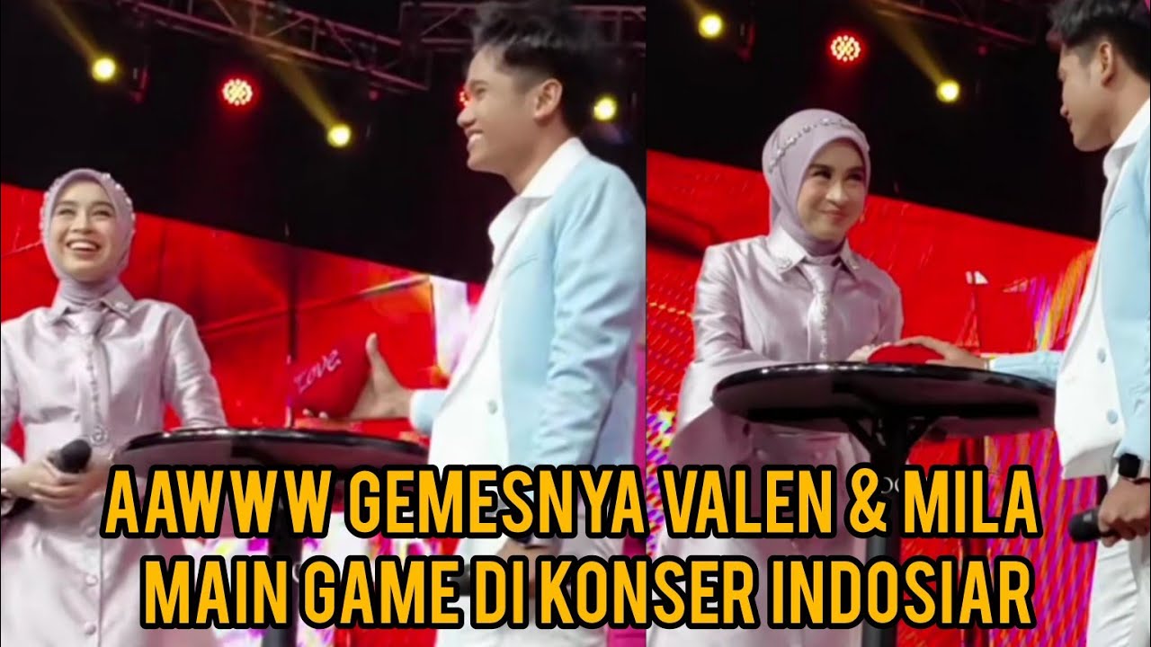 VIRAL DETIK2 VALEN DAN MILA MAEN GAMES MANJA BIKIN GEMESS PENONTON 😅ADUH MIMIL KALAH