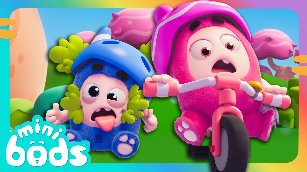 Pedal Power! 🚲 | Minibods | Preschool Cartoons for Toddlers